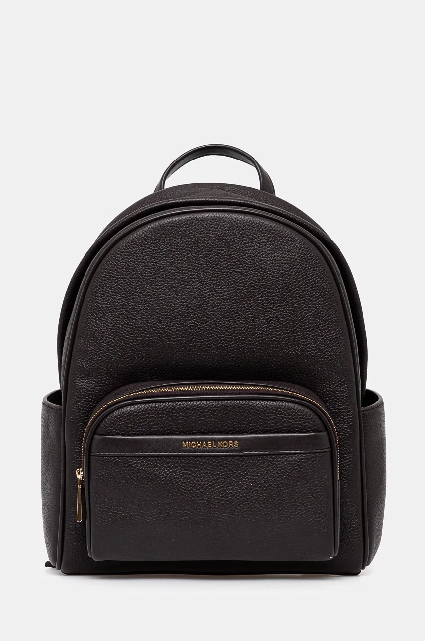 MICHAEL Michael Kors ghiozdan de piele femei, culoarea maro, mic, neted MICHAEL Michael Kors ghiozdan de piele femei, culoarea maro, mic, neted