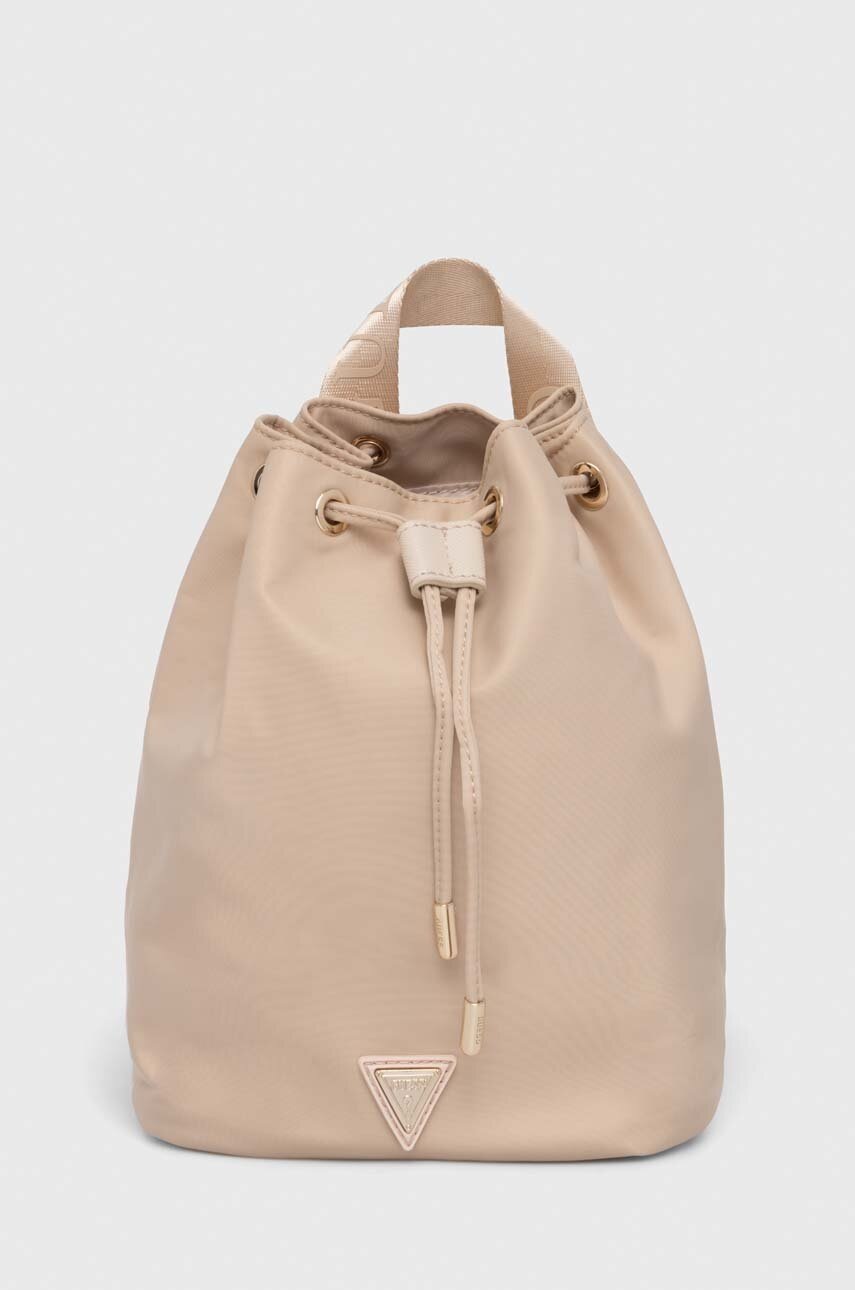 

Раница Guess DUFFLE в бежово малък размер с изчистен дизайн V4GZ05 WG8Z0, Бежов