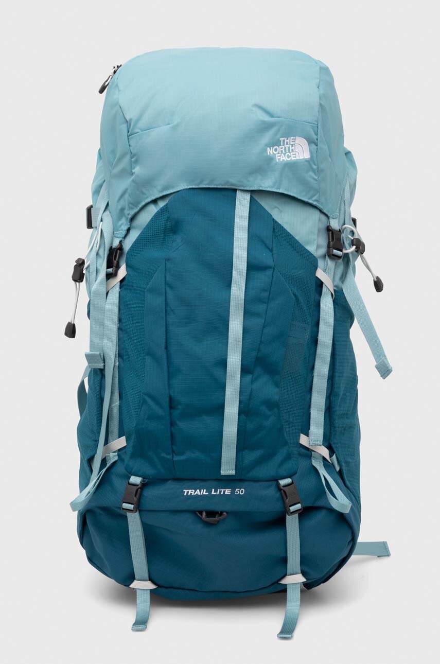 

Раница The North Face Trail Lite 50 в тюркоазено голям размер с изчистен дизайн NF0A81CHSK81, Тюркоазен