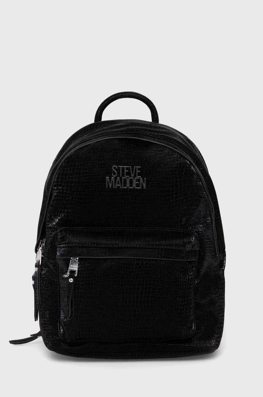 Steve Madden rucsac Bpace femei, culoarea negru, mare, neted