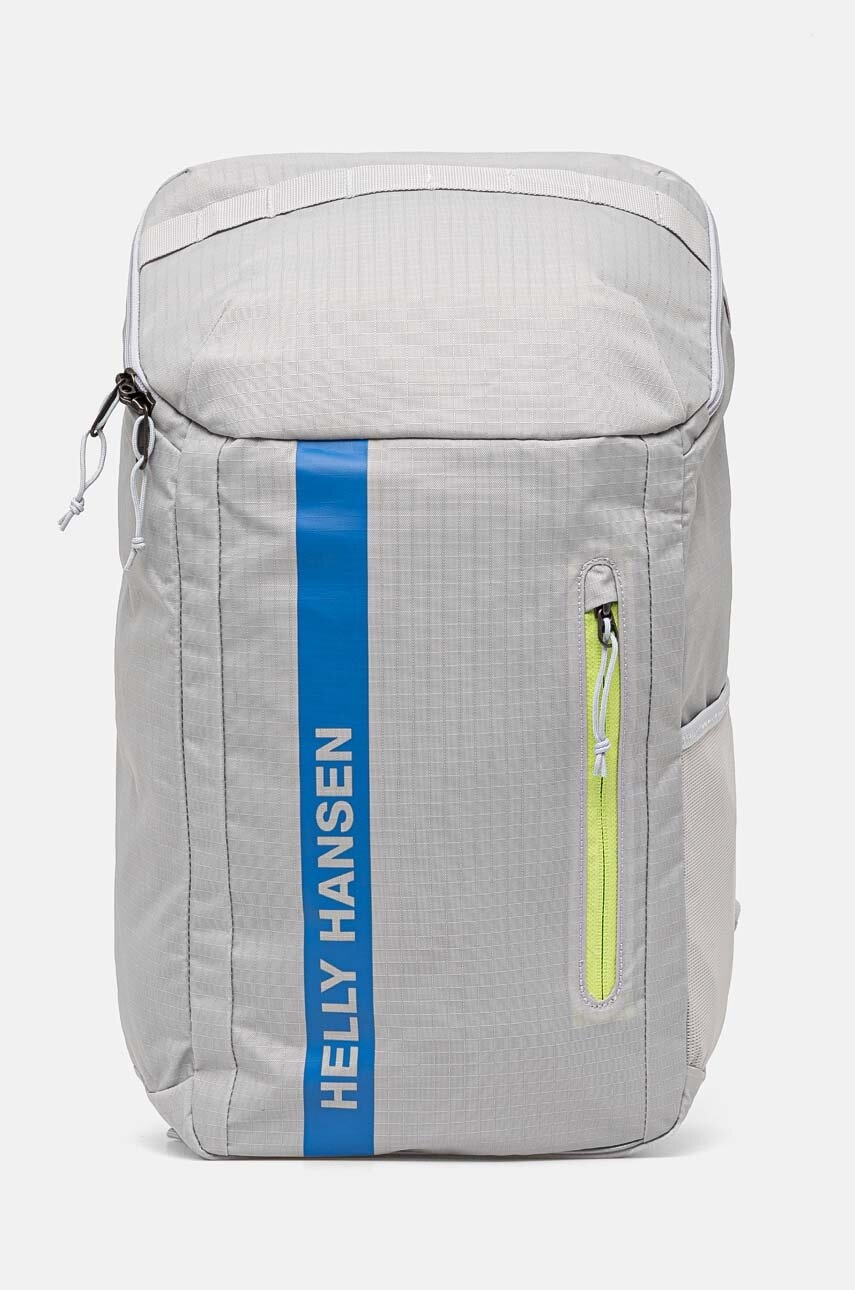 Helly Hansen rucsac Spruce 25L femei, culoarea gri, mare, cu imprimeu, 67540 Helly Hansen rucsac Spruce 25L femei, culoarea gri, mare, cu imprimeu, 67540