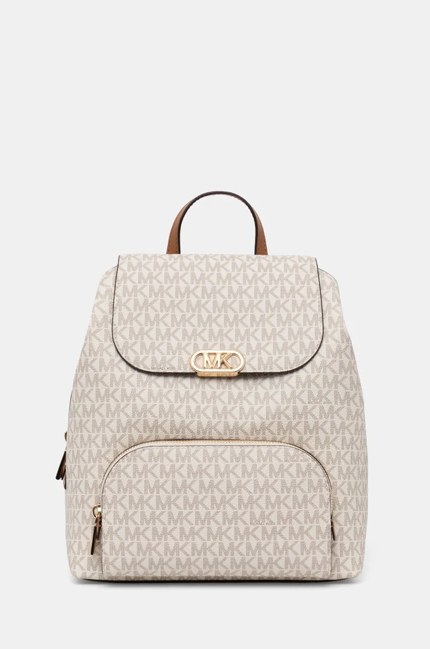 MICHAEL Michael Kors rucsac femei, culoarea bej, mic, modelator, 30F3G8KB2B MICHAEL Michael Kors rucsac femei, culoarea bej, mic, modelator, 30F3G8KB2B