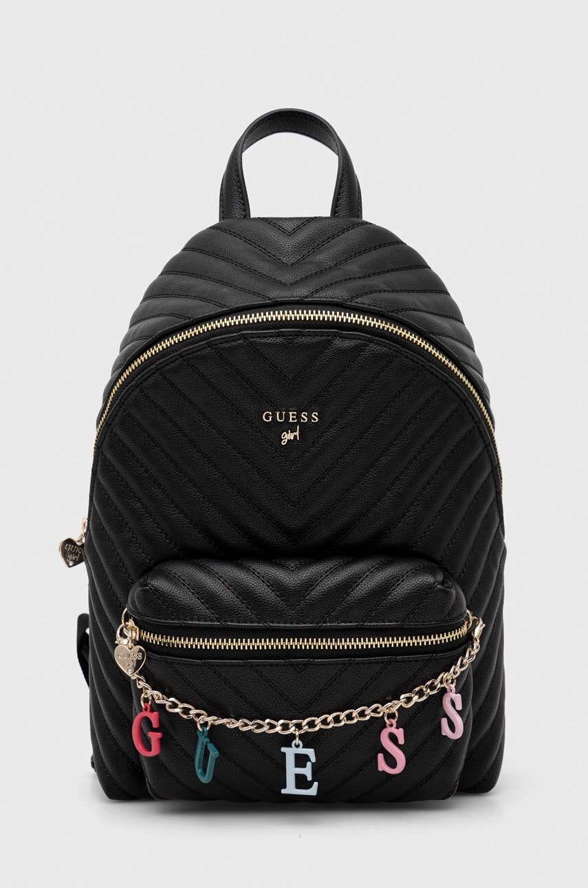 Детский рюкзак Guess цвет чёрный маленький однотонный Детский рюкзак Guess цвет чёрный маленький однотонный