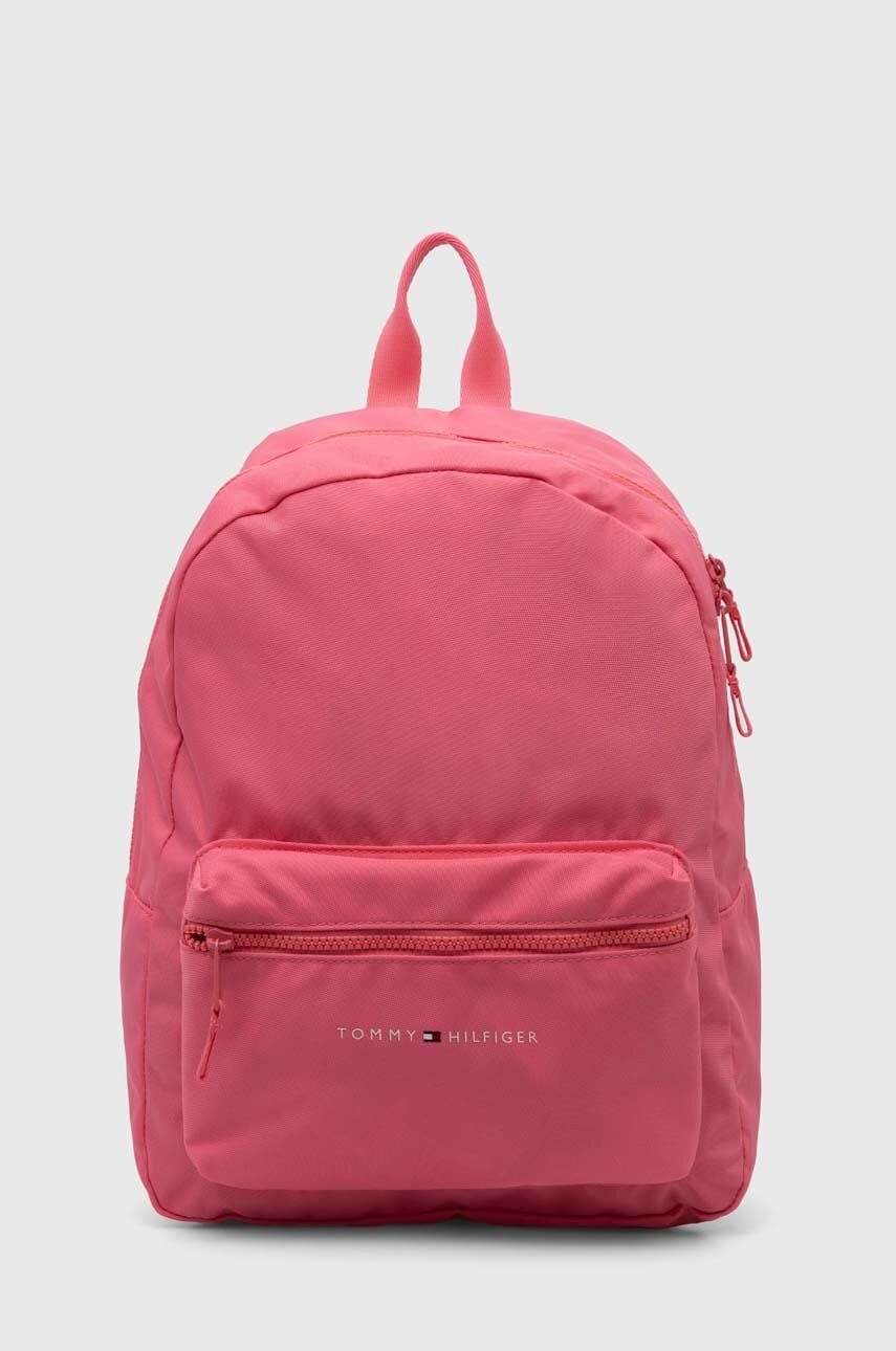 Levně Dětský batoh Tommy Hilfiger růžová barva, velký, hladký
