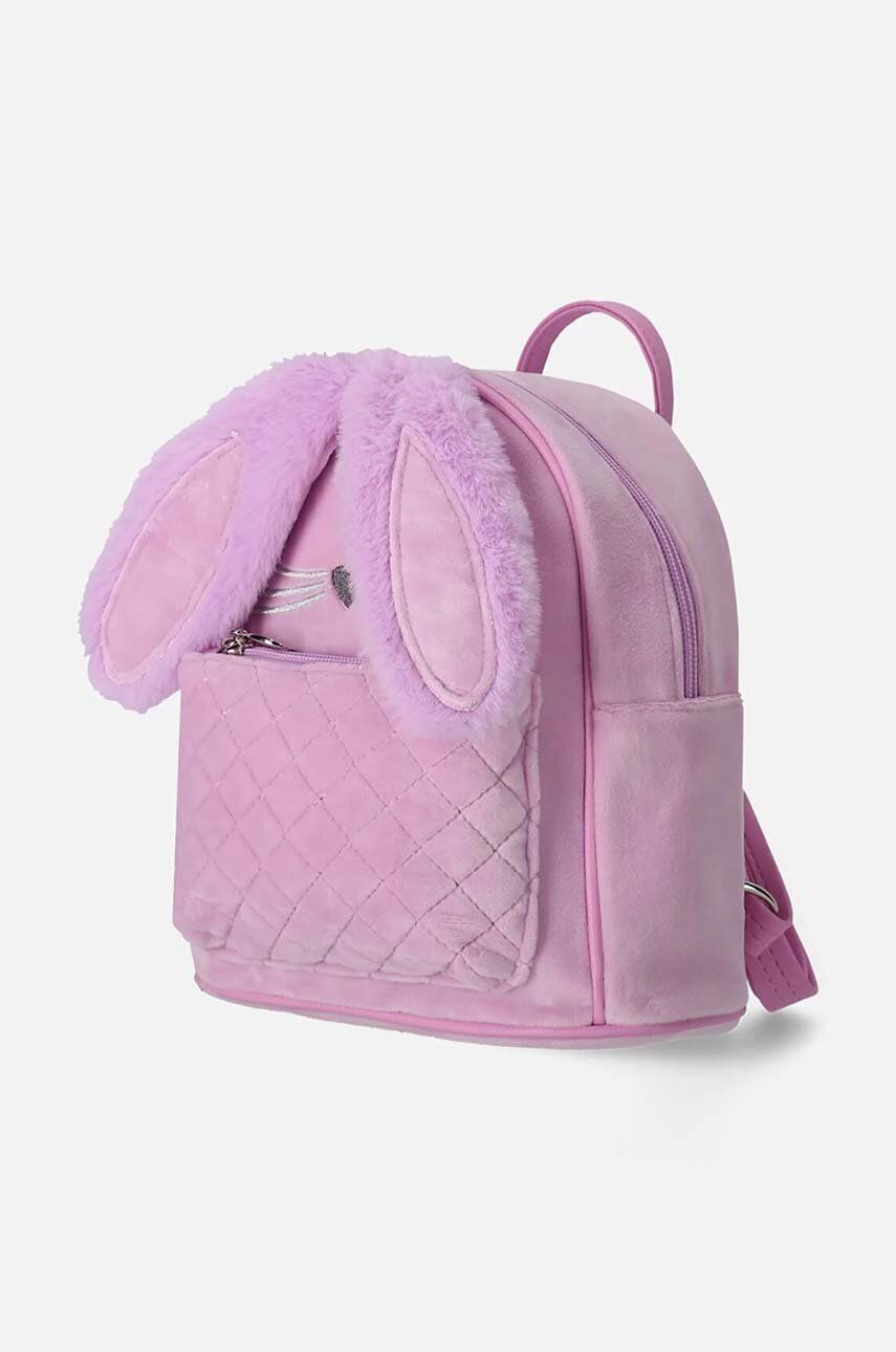 Рюкзак Coccodrillo цвет розовый маленький с аппликацией