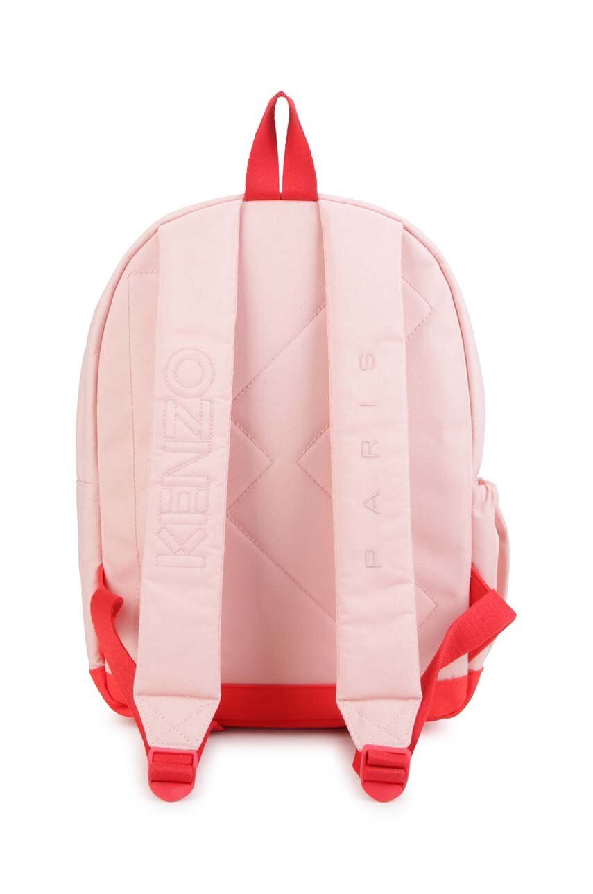 Детский рюкзак Kenzo Kids цвет розовый большой с принтом K60023