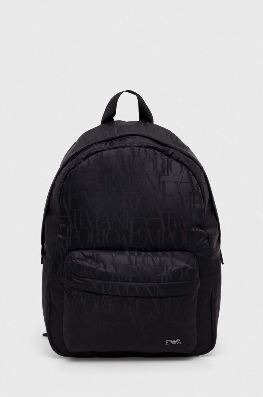 Детский рюкзак Emporio Armani цвет чёрный маленький однотонный
