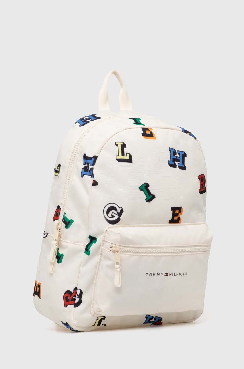 Детский рюкзак Tommy Hilfiger цвет белый большой узорный