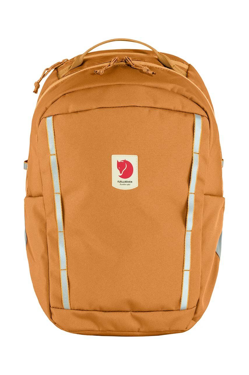 Детский рюкзак Fjallraven Skule Kids цвет оранжевый большой однотонный