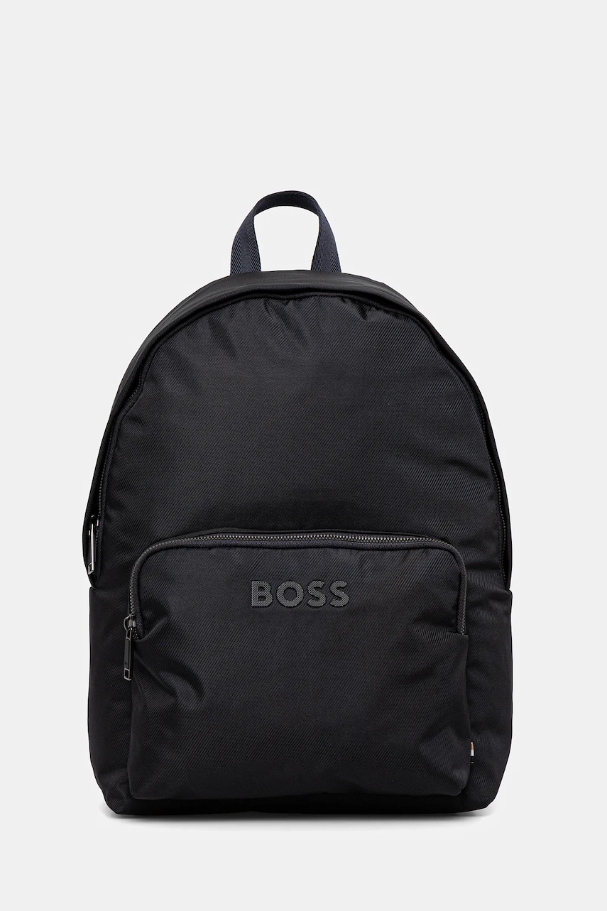 BOSS rucsac culoarea negru, mare, cu imprimeu, 50511918