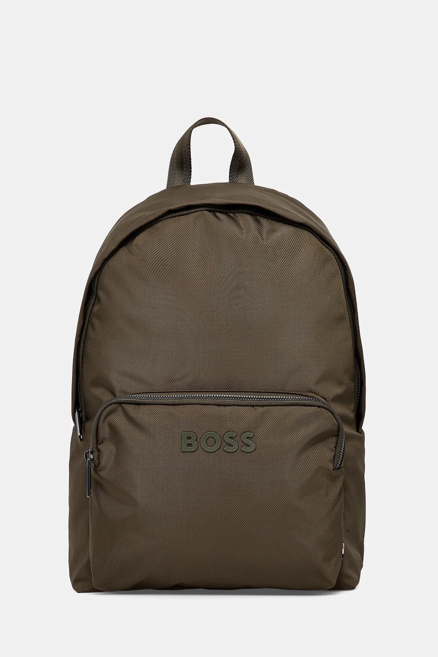 BOSS rucsac culoarea negru, mare, cu imprimeu, 50511918