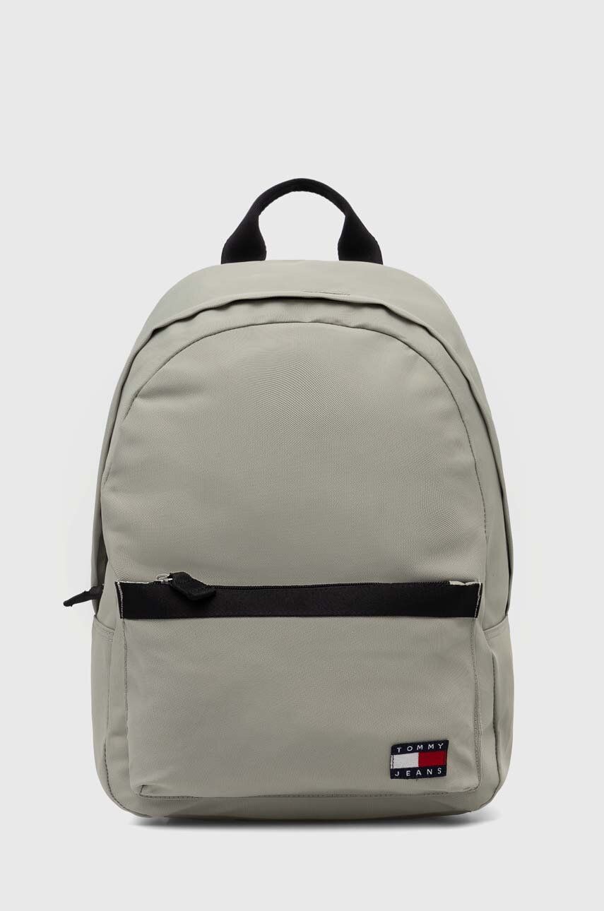 Tommy Jeans rucsac bărbați, culoarea verde, mare, uni AM0AM11964