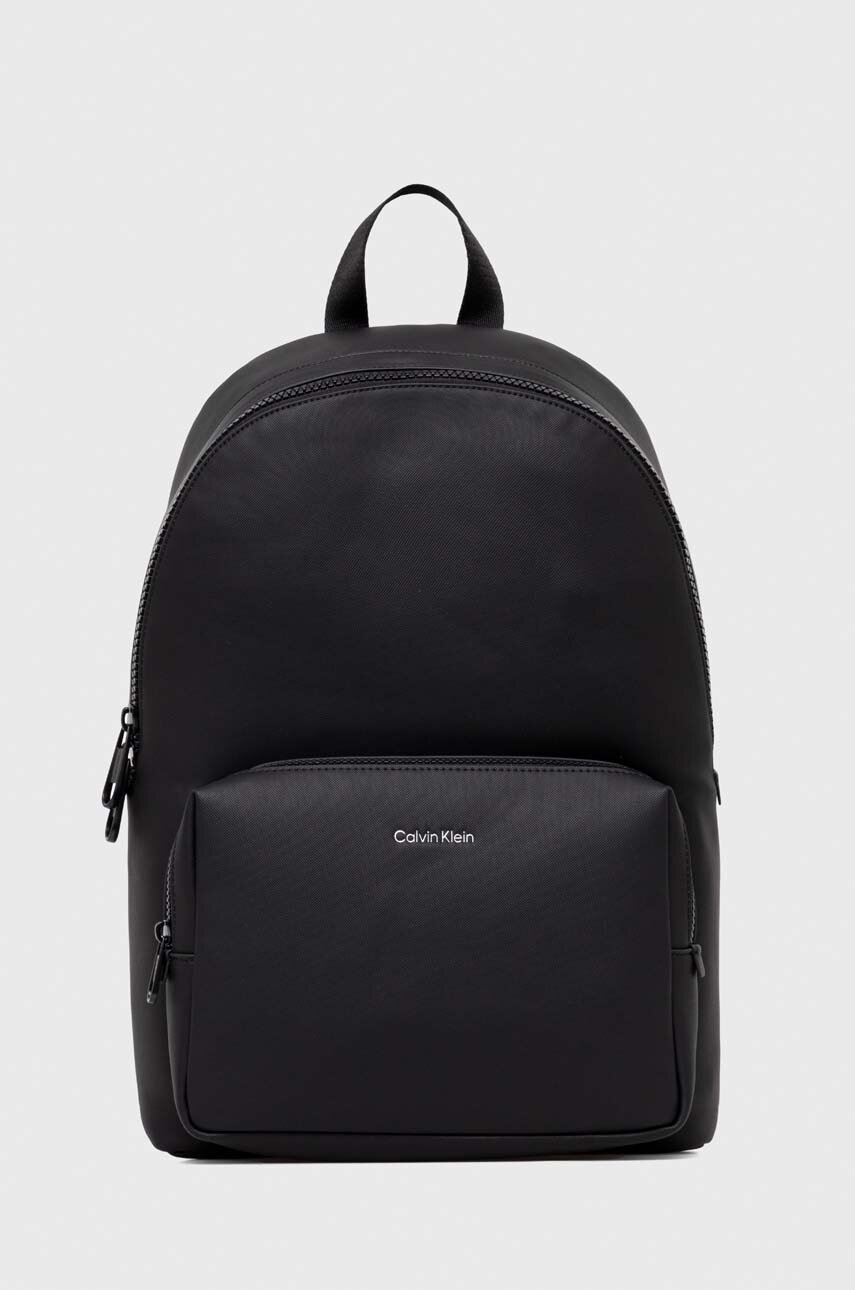

Раница Calvin Klein в черно голям размер с изчистен дизайн K50K511220, Черен