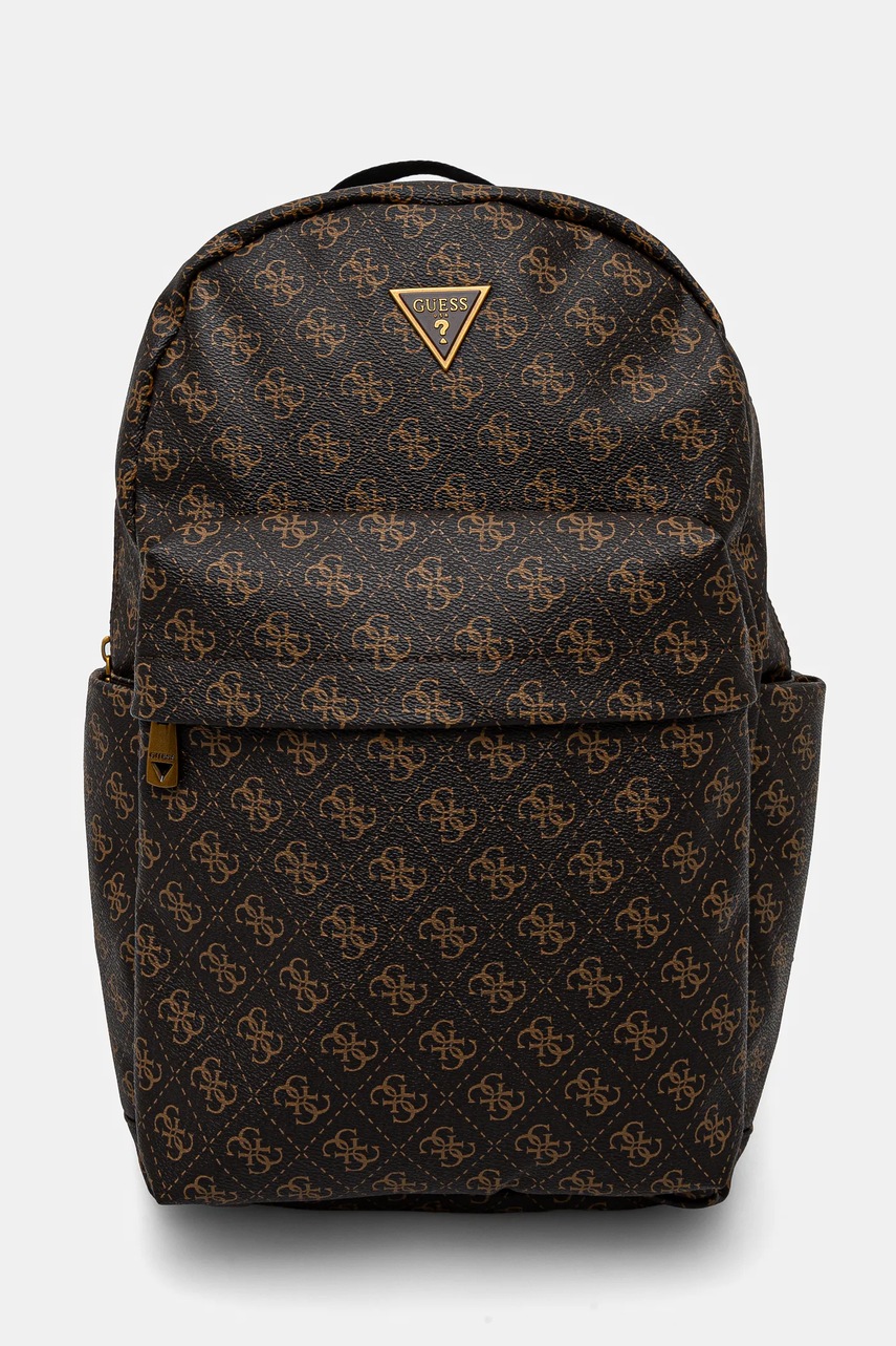 

Раница Guess ELVIS в кафяво голям размер с десен HMELLO P4105, Кафяв