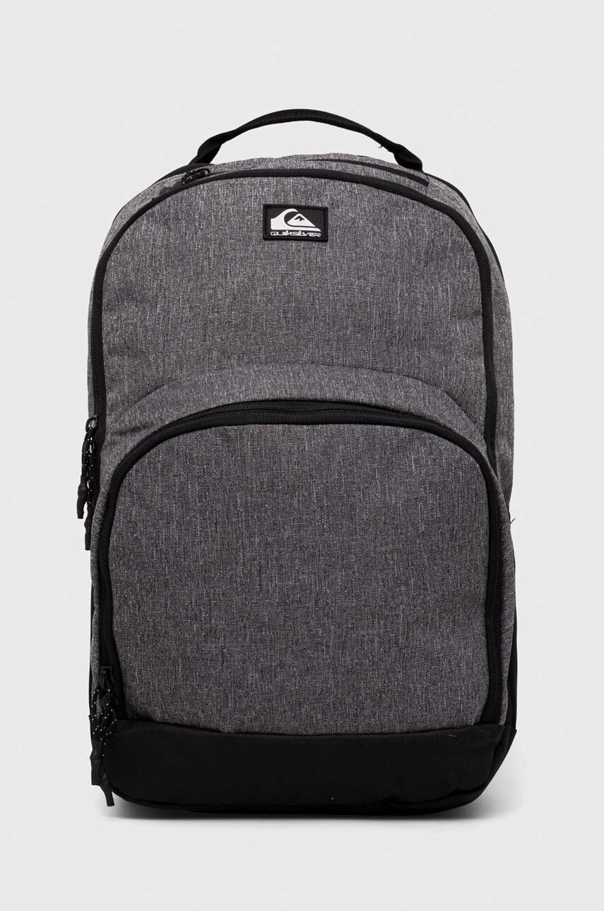 Quiksilver rucsac barbati, culoarea gri, mare, neted