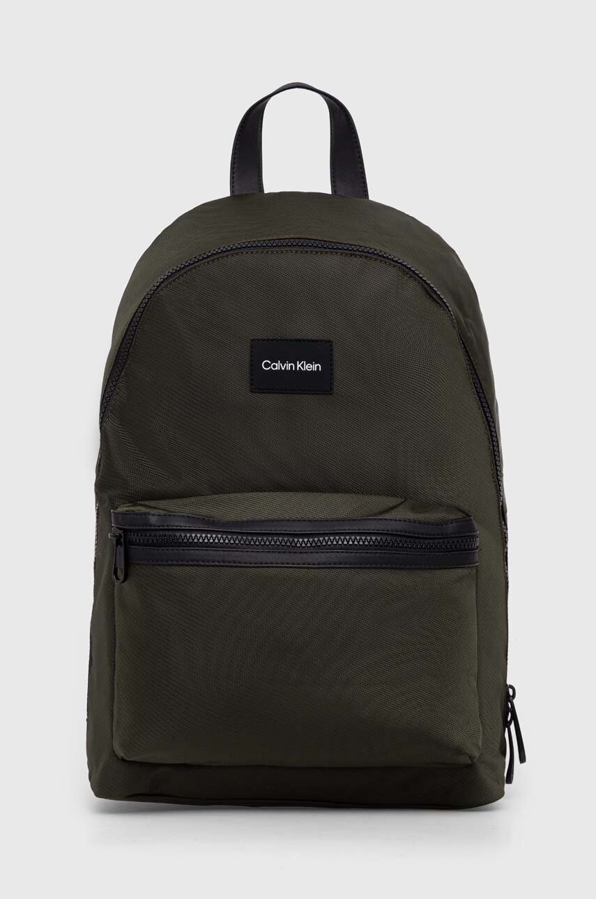 

Раница Calvin Klein в зелено голям размер с изчистен дизайн K50K511615, Зелен