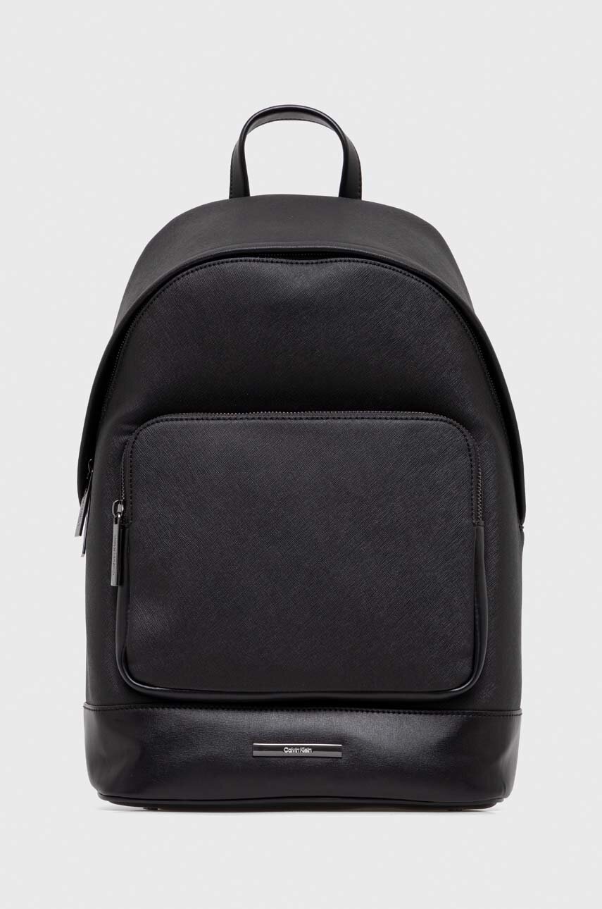

Раница Calvin Klein в черно голям размер с изчистен дизайн K50K511617, Черен