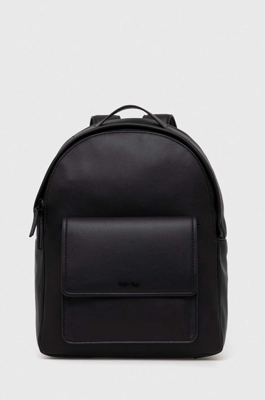 

Раница Calvin Klein в черно голям размер с изчистен дизайн K50K511648, Черен