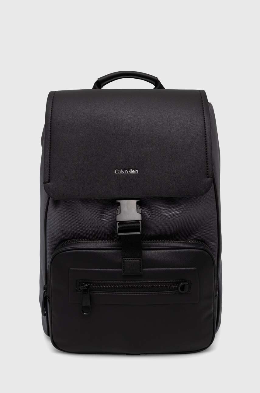 

Раница Calvin Klein в сиво голям размер с изчистен дизайн K50K511752, Сив