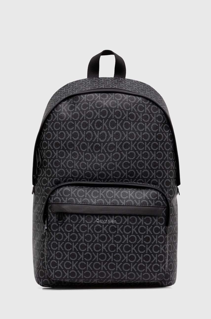 

Раница Calvin Klein в черно голям размер с десен K50K511755, Черен