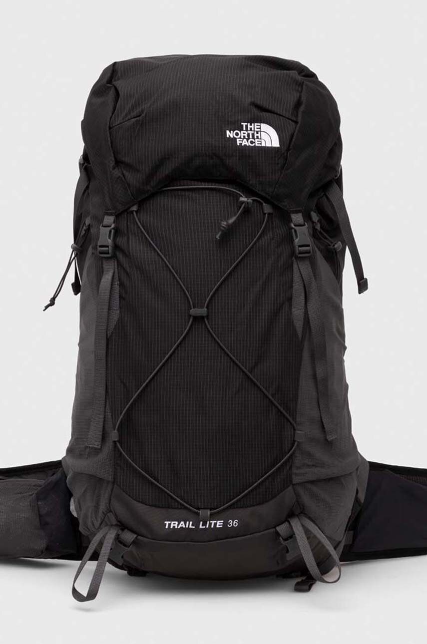 The North Face rucsac Trail Lite 36 barbati, culoarea negru, mare, neted, NF0A87C5KT01