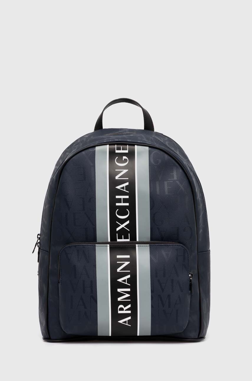 

Раница Armani Exchange в тъмносиньо голям размер с десен 952394 CC831, Тъмносин