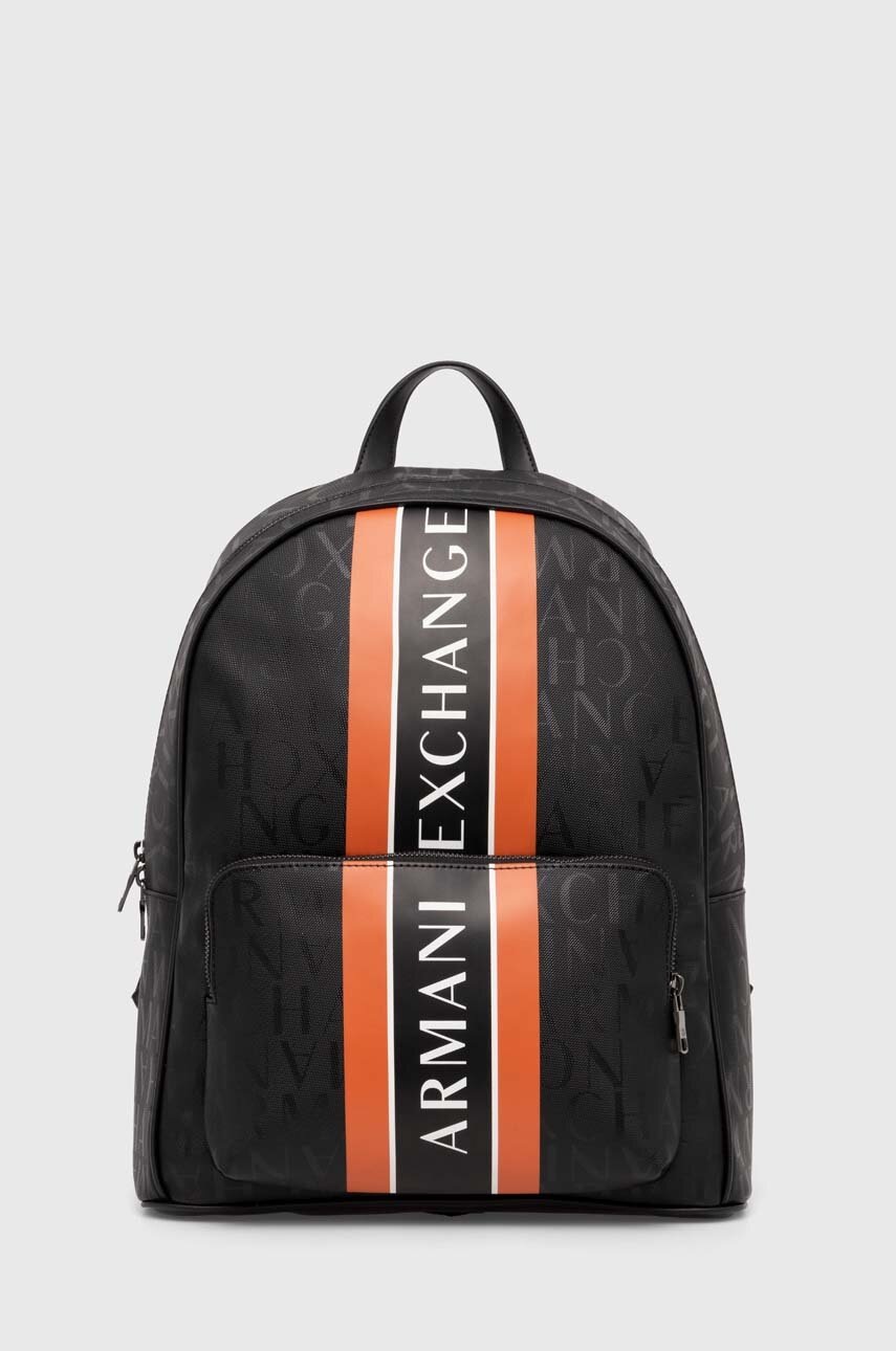 

Раница Armani Exchange в черно голям размер с десен 952394 CC831, Черен