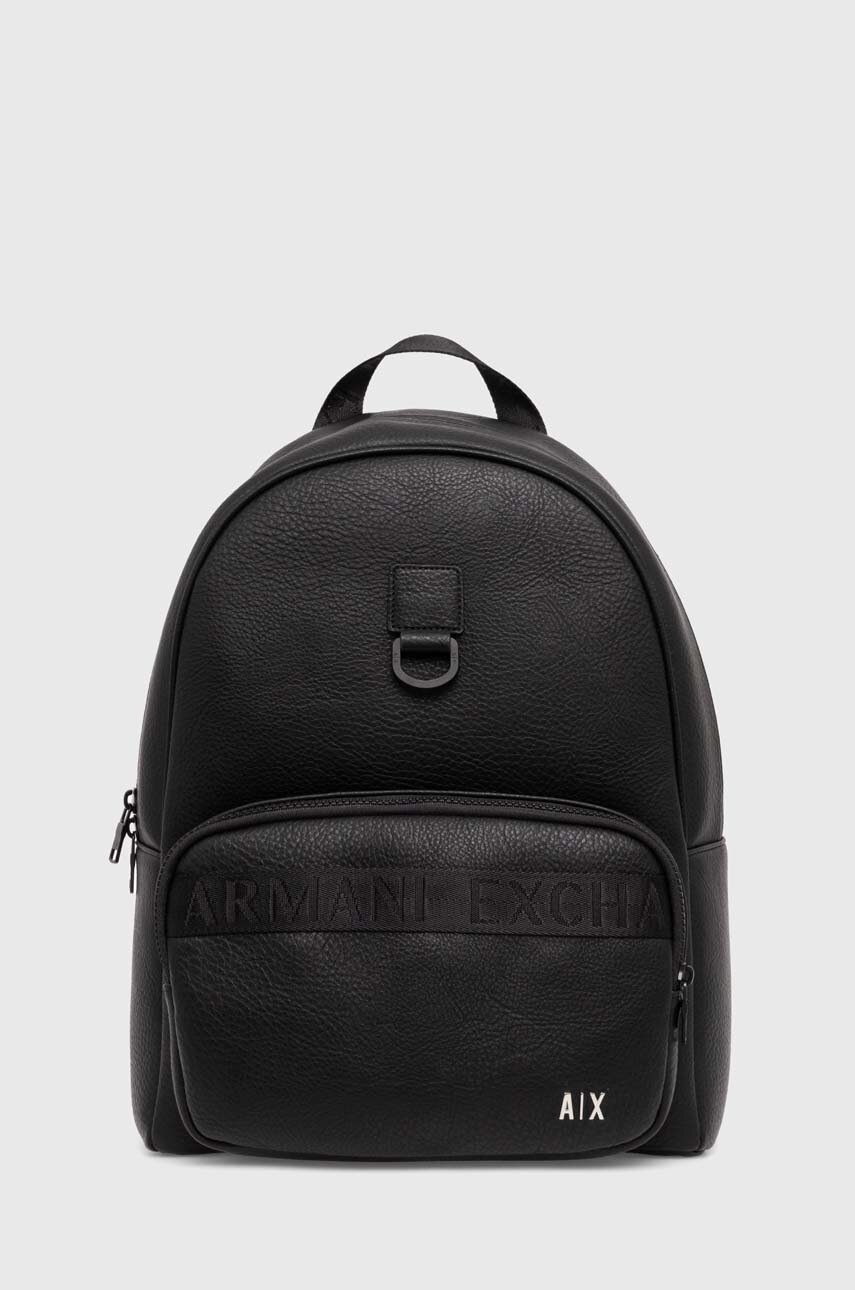 

Раница Armani Exchange в черно голям размер с изчистен дизайн 952635 4R839, Черен