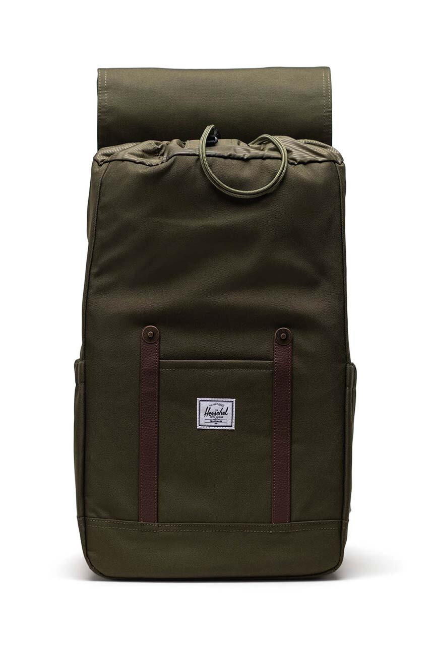 Σακίδιο πλάτης Herschel Retreat Backpack χρώμα: πράσινο φωτογραφία