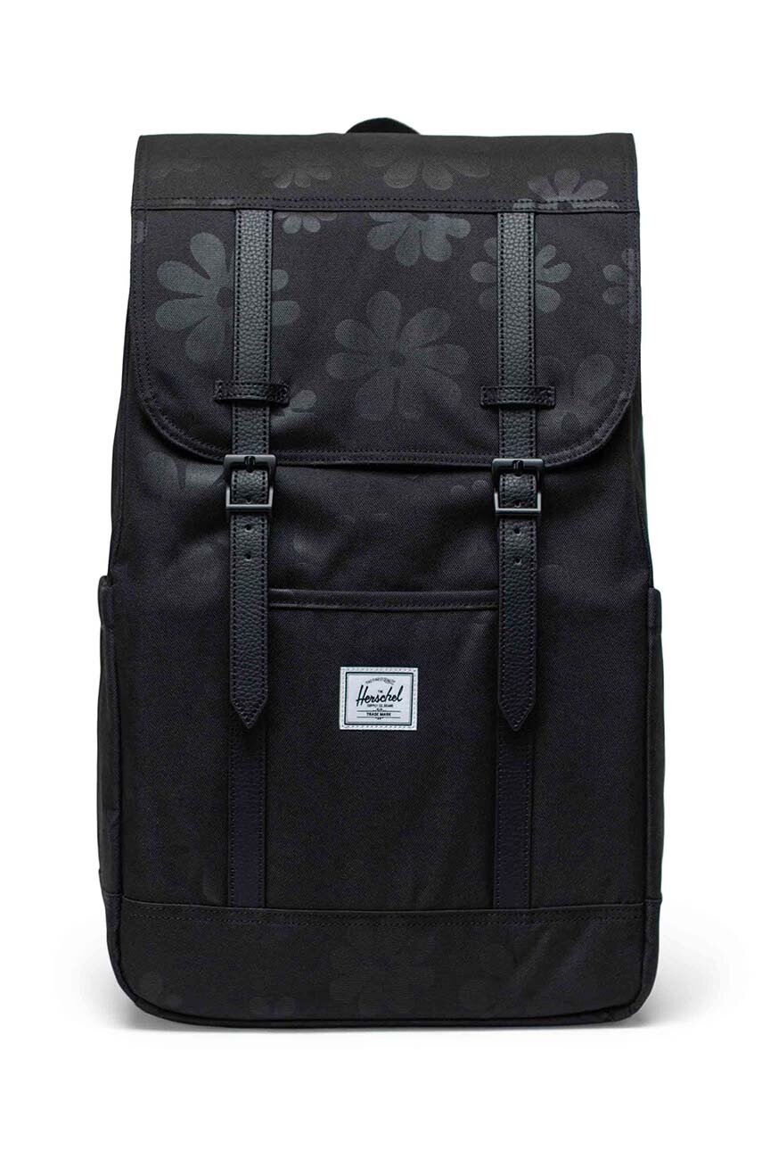 Herschel rucsac Retreat Backpack culoarea negru, mare