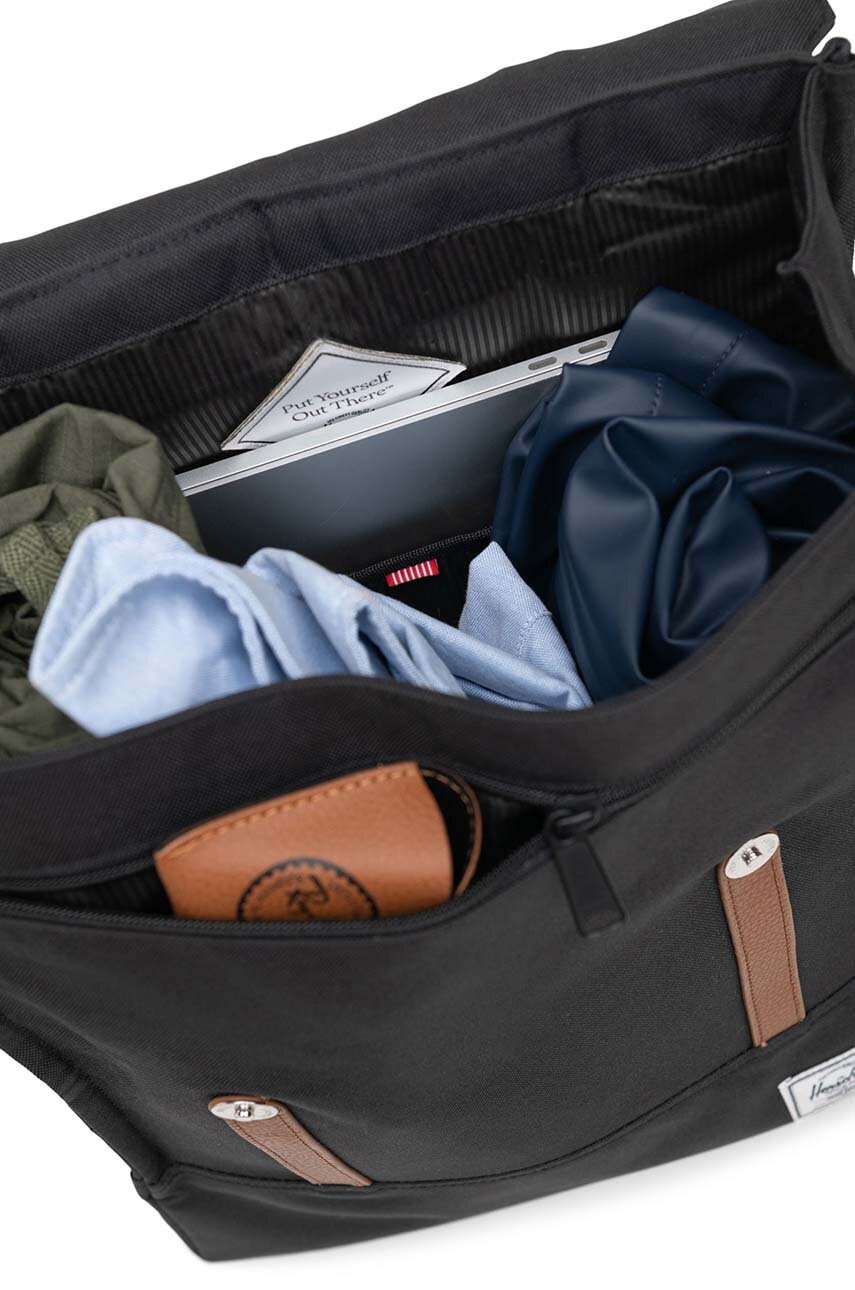 Σακίδιο πλάτης Herschel Survey Backpack χρώμα: μαύρο φωτογραφία