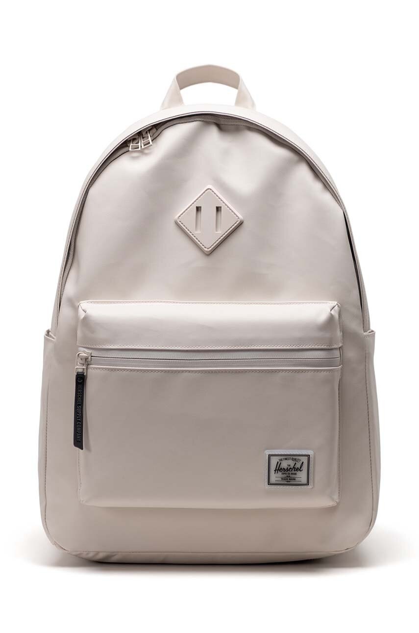 Herschel rucsac Classic XL culoarea bej, mare, neted