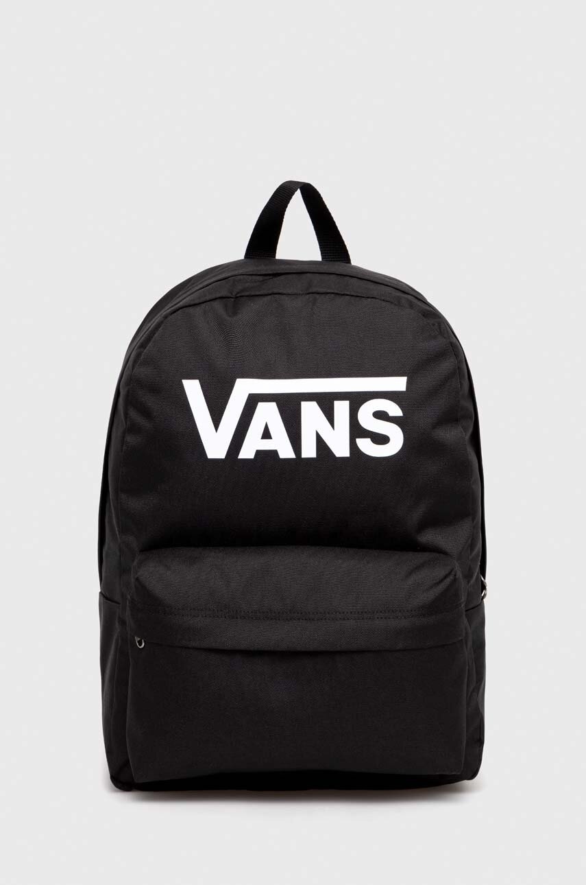 Vans rucsac culoarea negru, mare, neted