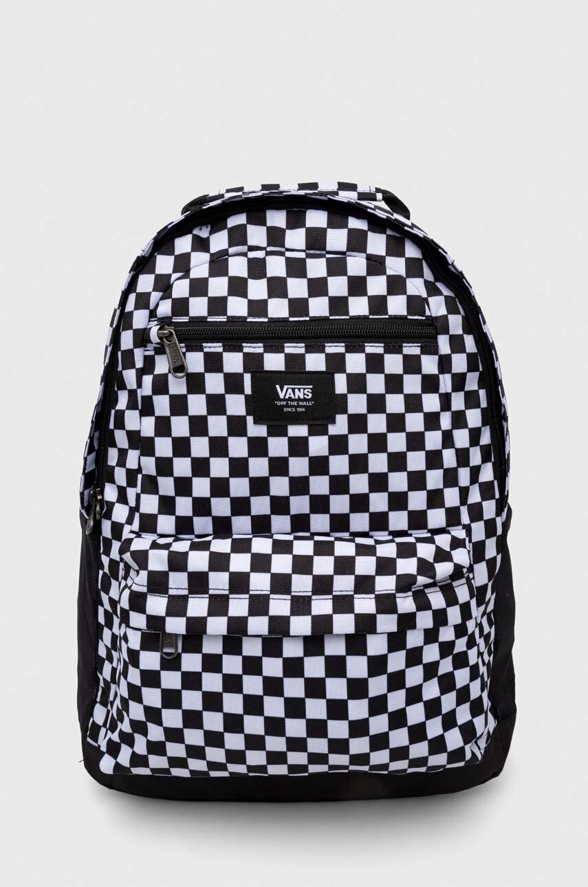 Vans rucsac culoarea alb, mare, modelator