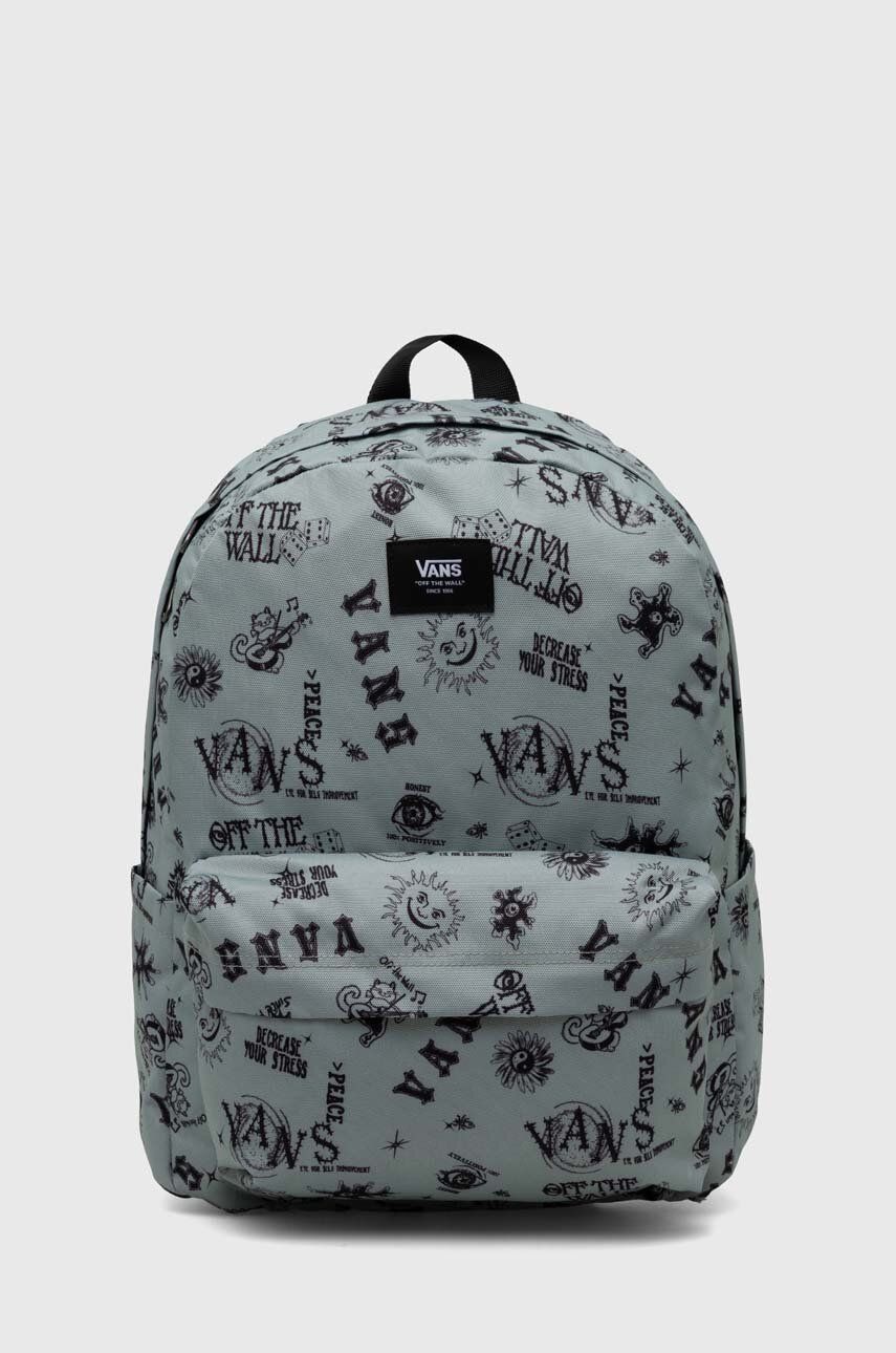 Vans rucsac culoarea verde, mare, modelator