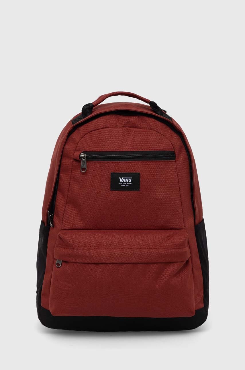 Vans rucsac culoarea bordo, mare, modelator