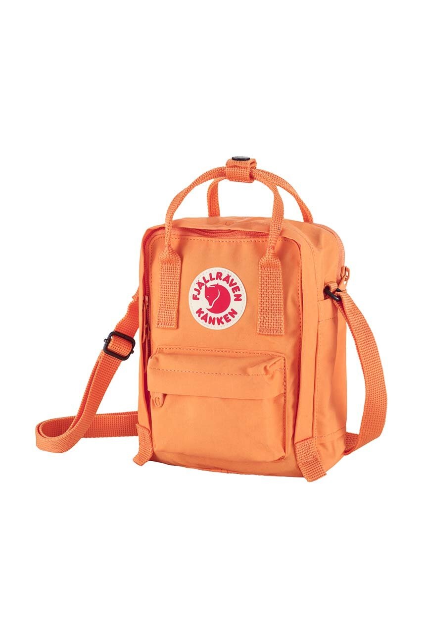 Σακίδιο πλάτης Fjallraven Kanken Sling χρώμα: πορτοκαλί, F23797 φωτογραφία