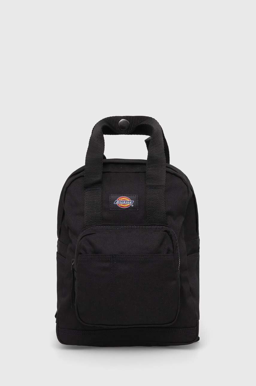 Dickies rucsac LISBON MINI BACKPACK culoarea negru, mic, neted, DK0A4YOZ