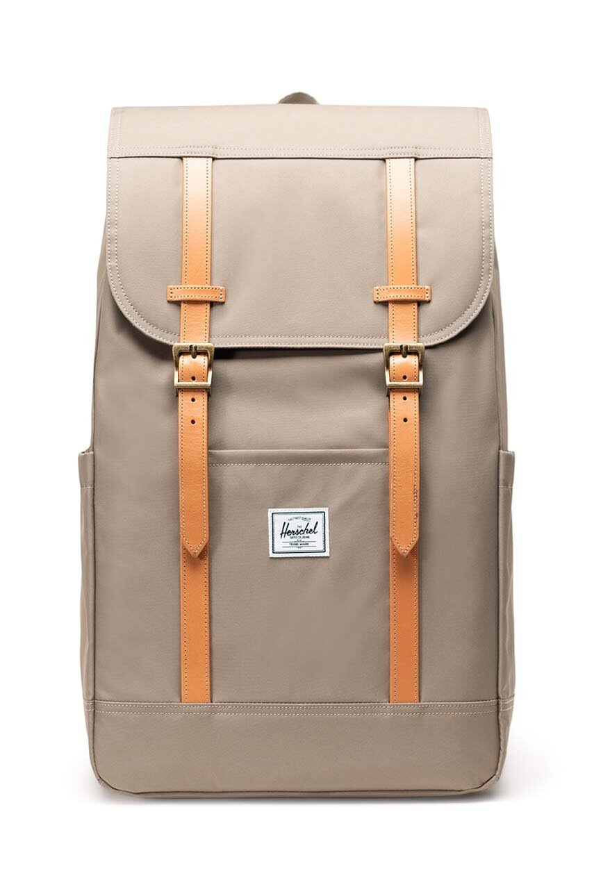 Herschel rucsac Herschel Retreat culoarea maro, mare, neted