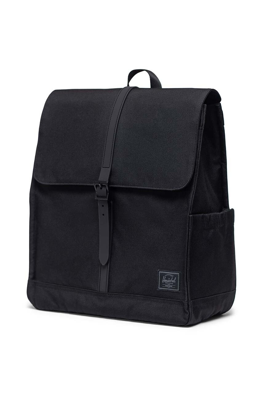 Σακίδιο πλάτης Herschel City Backpack χρώμα: μαύρο φωτογραφία