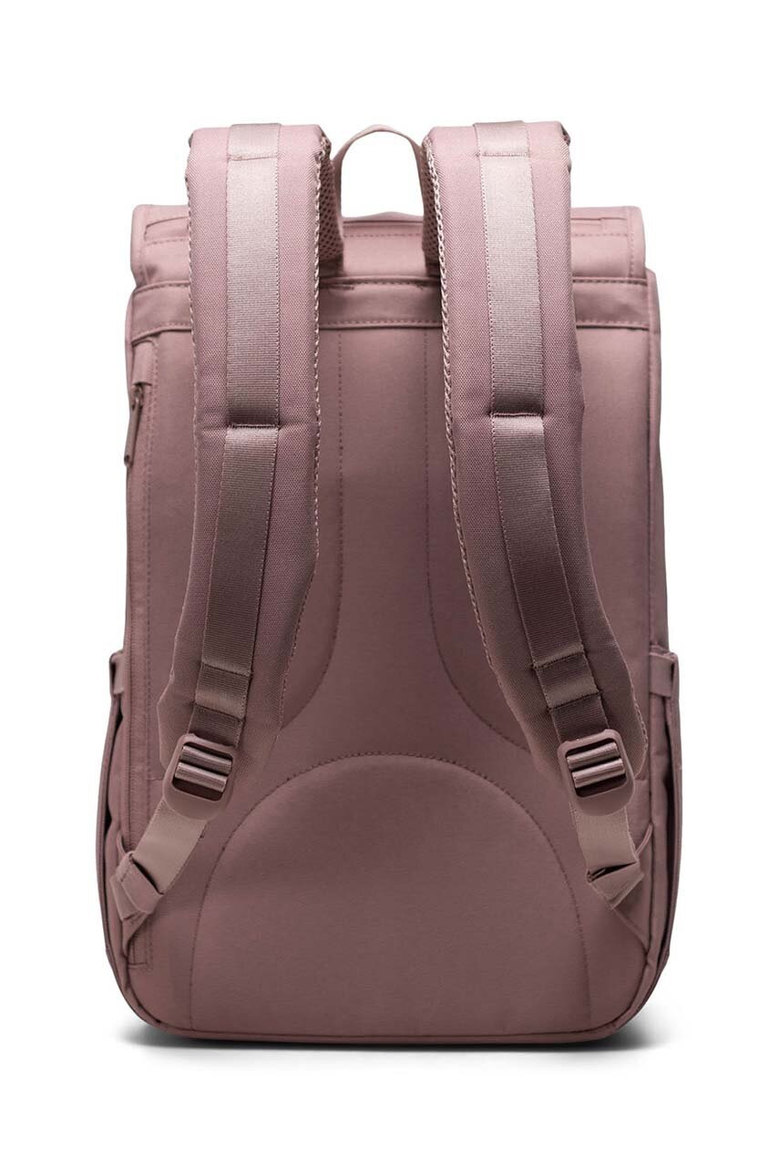 Σακίδιο πλάτης Herschel Little America Mid Backpack χρώμα: ροζ φωτογραφία
