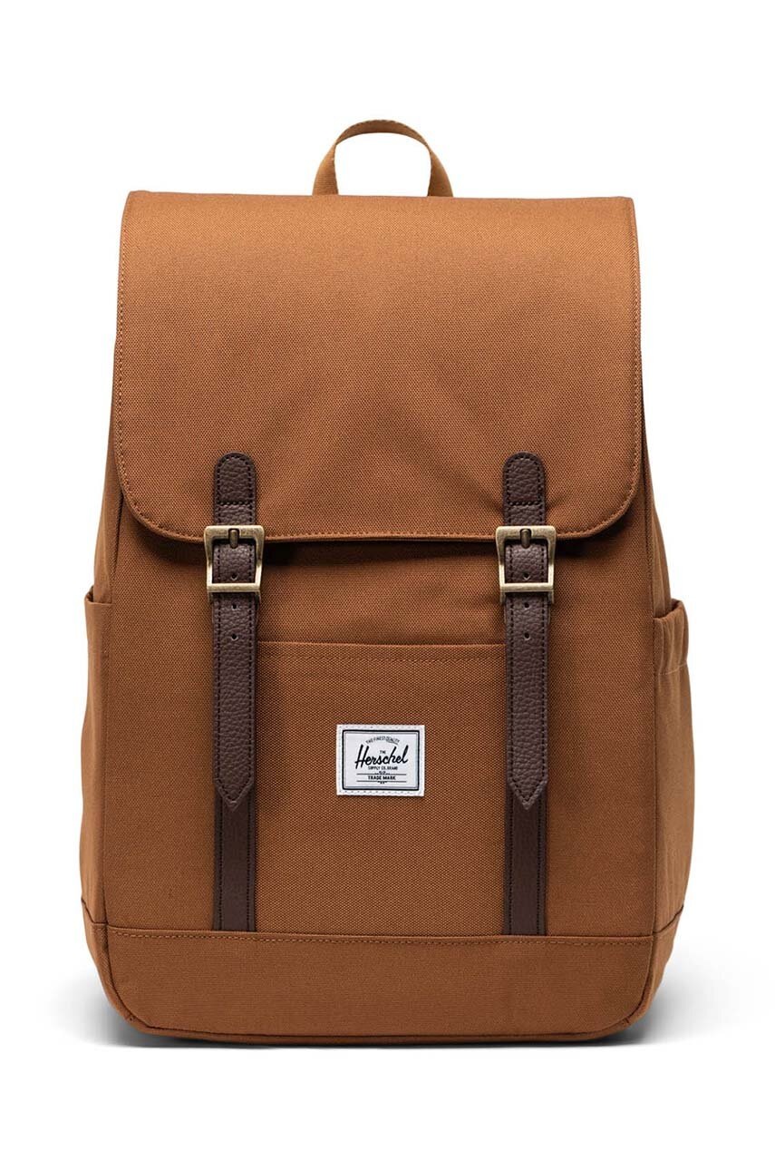 

Раница Herschel Retreat Small Backpack в сиво голям размер с изчистен дизайн, Сив