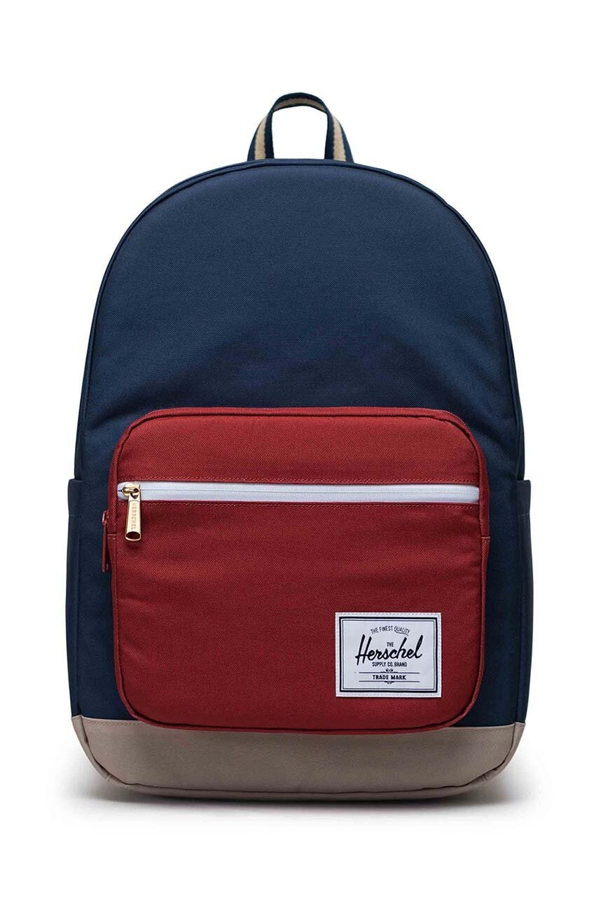 Herschel rucsac Pop Quiz Backpack culoarea negru, mare, neted