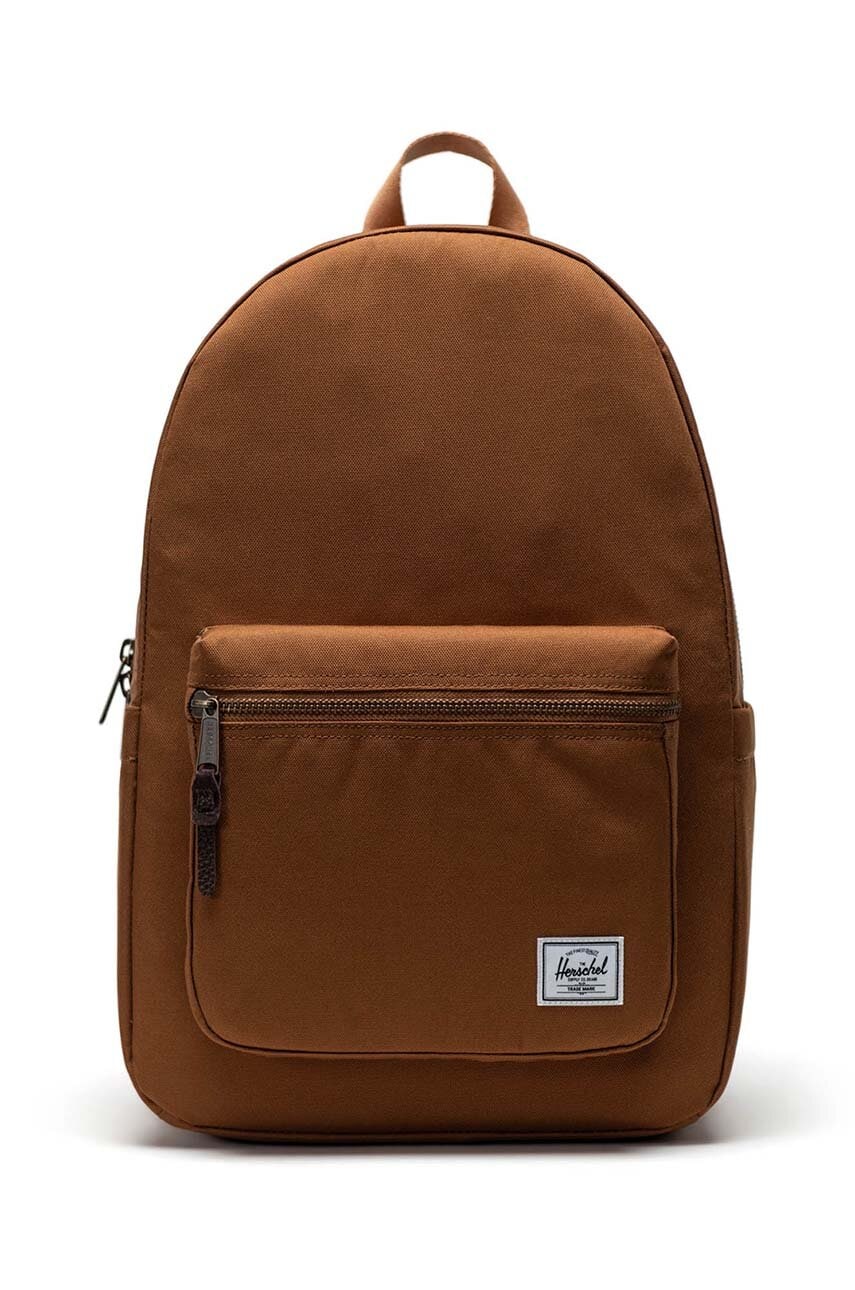 Herschel rucsac Settlement Backpack culoarea gri, mare, neted