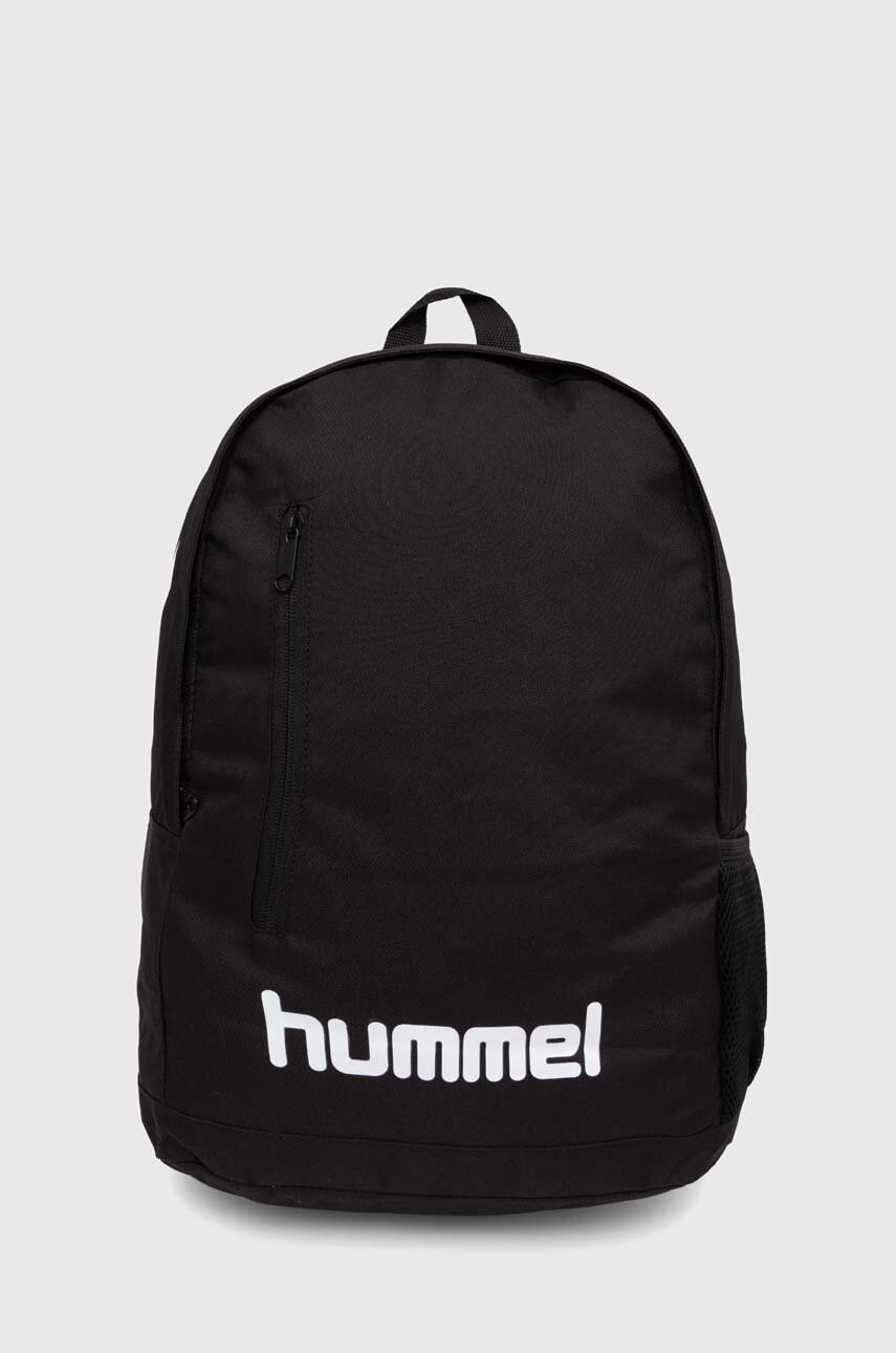 

Раница Hummel CORE BACK PACK в черно голям размер с принт 206996, Черен