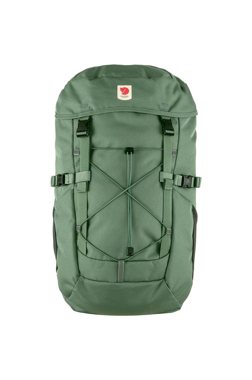 Fjallraven rucsac Skule Top 26 culoarea verde, mare, neted, F23350.614 Fjallraven rucsac Skule Top 26 culoarea verde, mare, neted, F23350.614