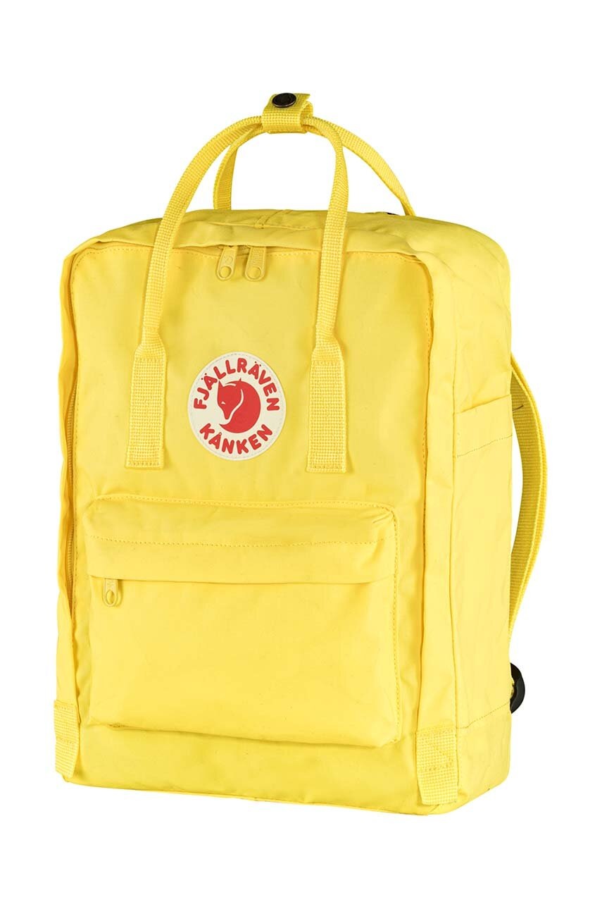 Σακίδιο πλάτης Fjallraven Kanken χρώμα: μπεζ, F23510.126 φωτογραφία