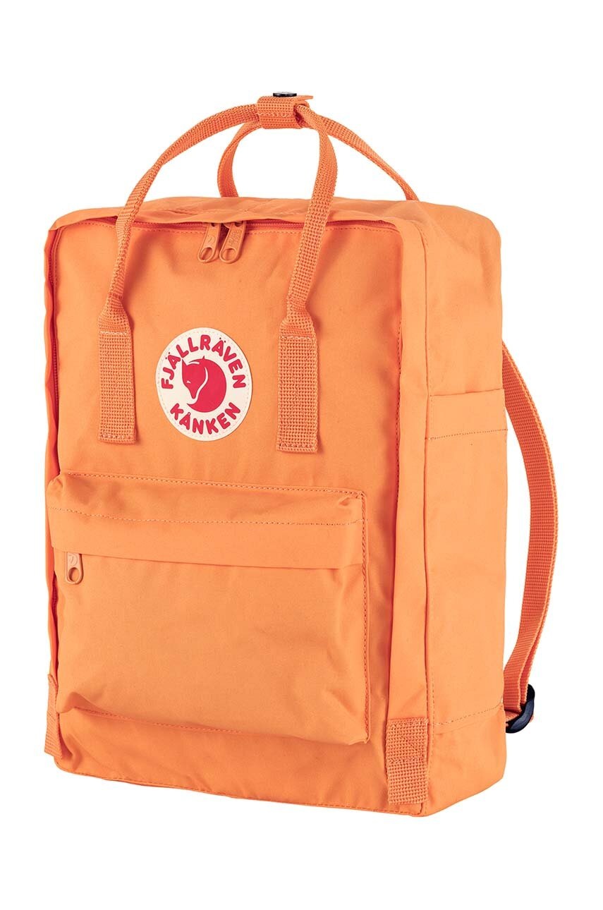 Σακίδιο πλάτης Fjallraven Kanken χρώμα: πορτοκαλί, F23510.199 φωτογραφία