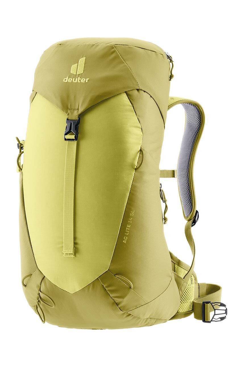 Deuter rucsac AC Lite 14 SL culoarea verde, mare, modelator, 342052412080
