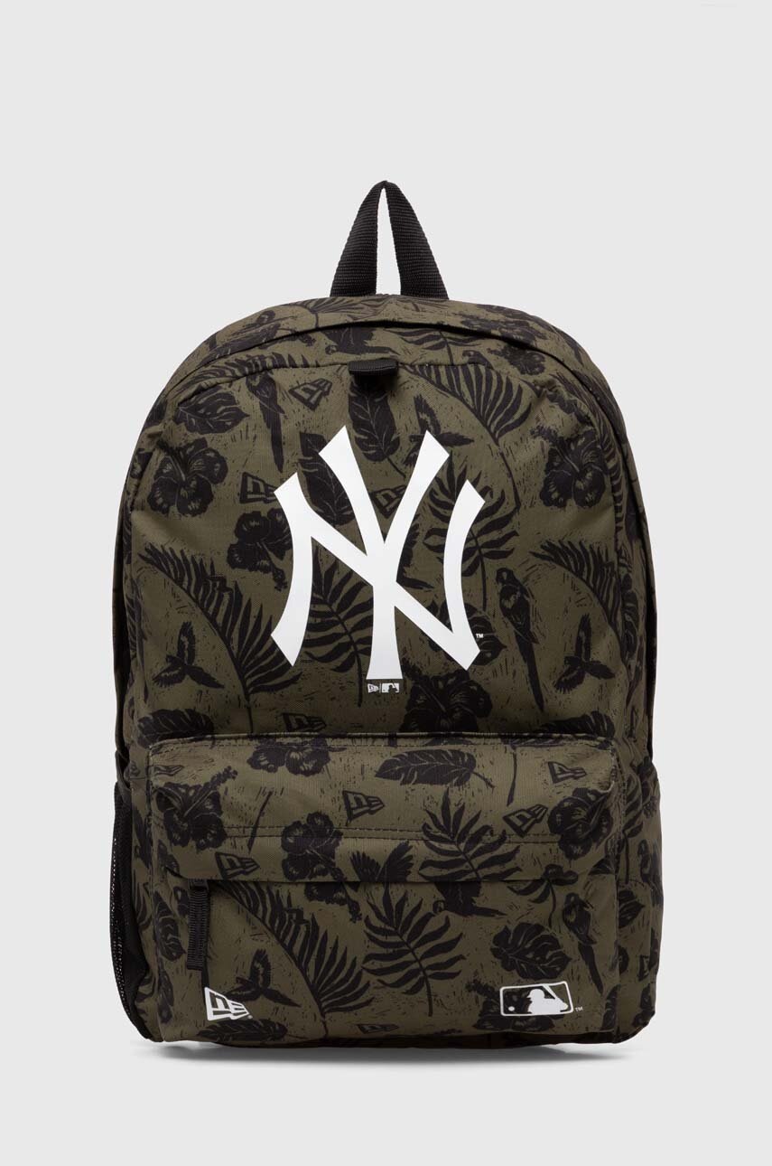 

Раница New Era AOP NEW YORK YANKEES в зелено голям размер с десен 60503764, Зелен